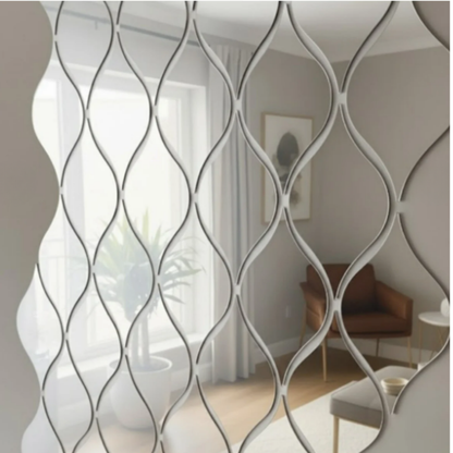 15 Adet Damla Dekor Seti | Duvar, Dolap, Banyo Dekoru