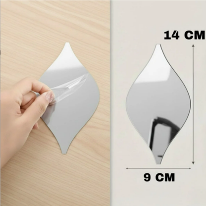 15 Adet Damla Dekor Seti | Duvar, Dolap, Banyo Dekoru