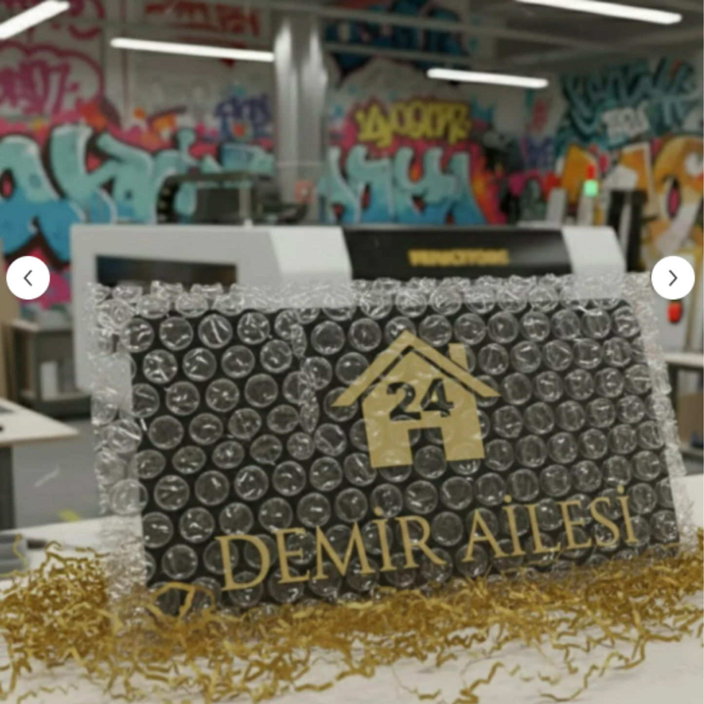 Kişiye Özel Premium Kapı Süsü - Daire No Kapı Numarası Süsü