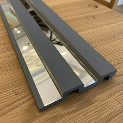 Lüx Aynalı Pleksi Duvar Şeridi (Kendinden Yapışkanlı) 2.5x244