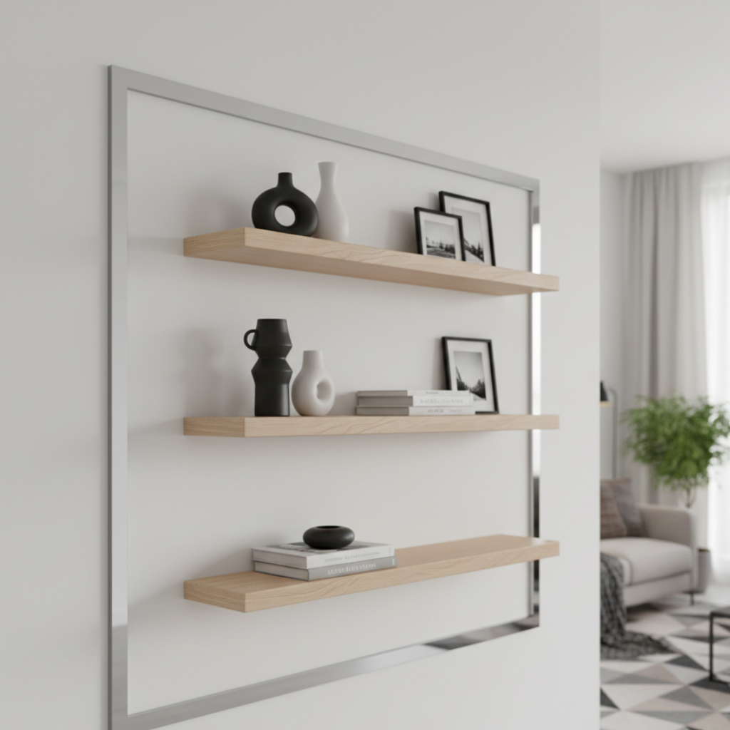 Lüx Aynalı Pleksi Duvar Şeridi (Kendinden Yapışkanlı) 2.5x244