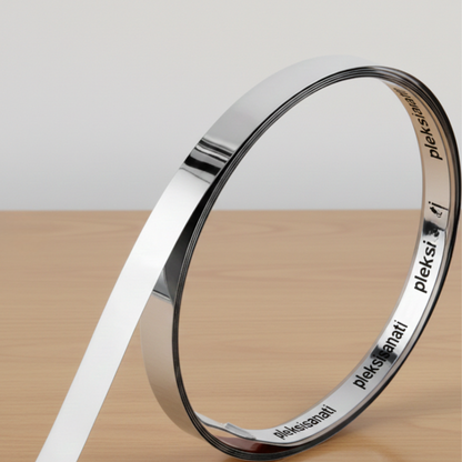 Lüx Aynalı Pleksi Duvar Şeridi (Kendinden Yapışkanlı) 2.5x244